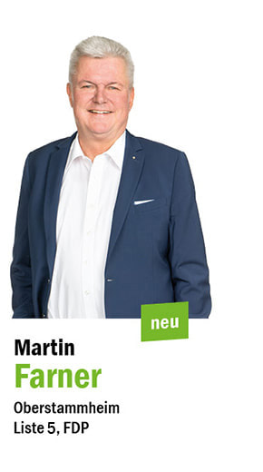 Martin Farner FDP Oberstammheim
